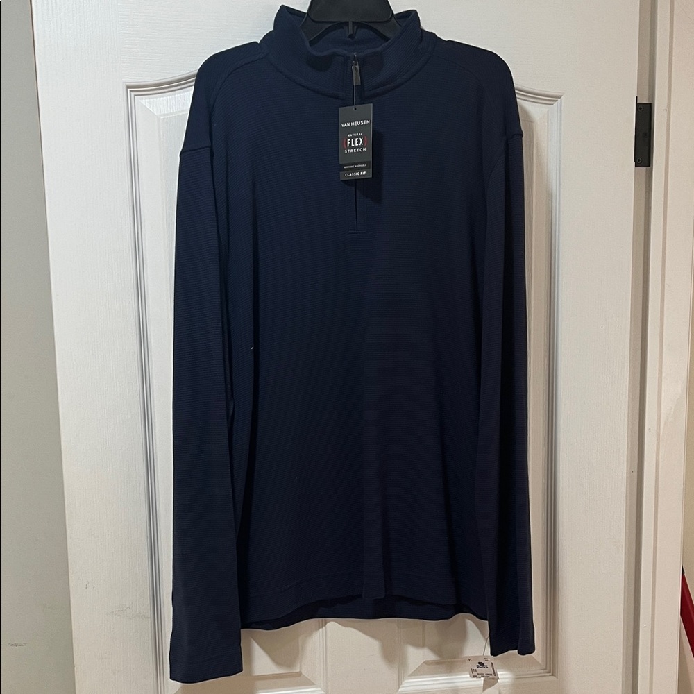Van Heusen Navy Blue Men's Shirt